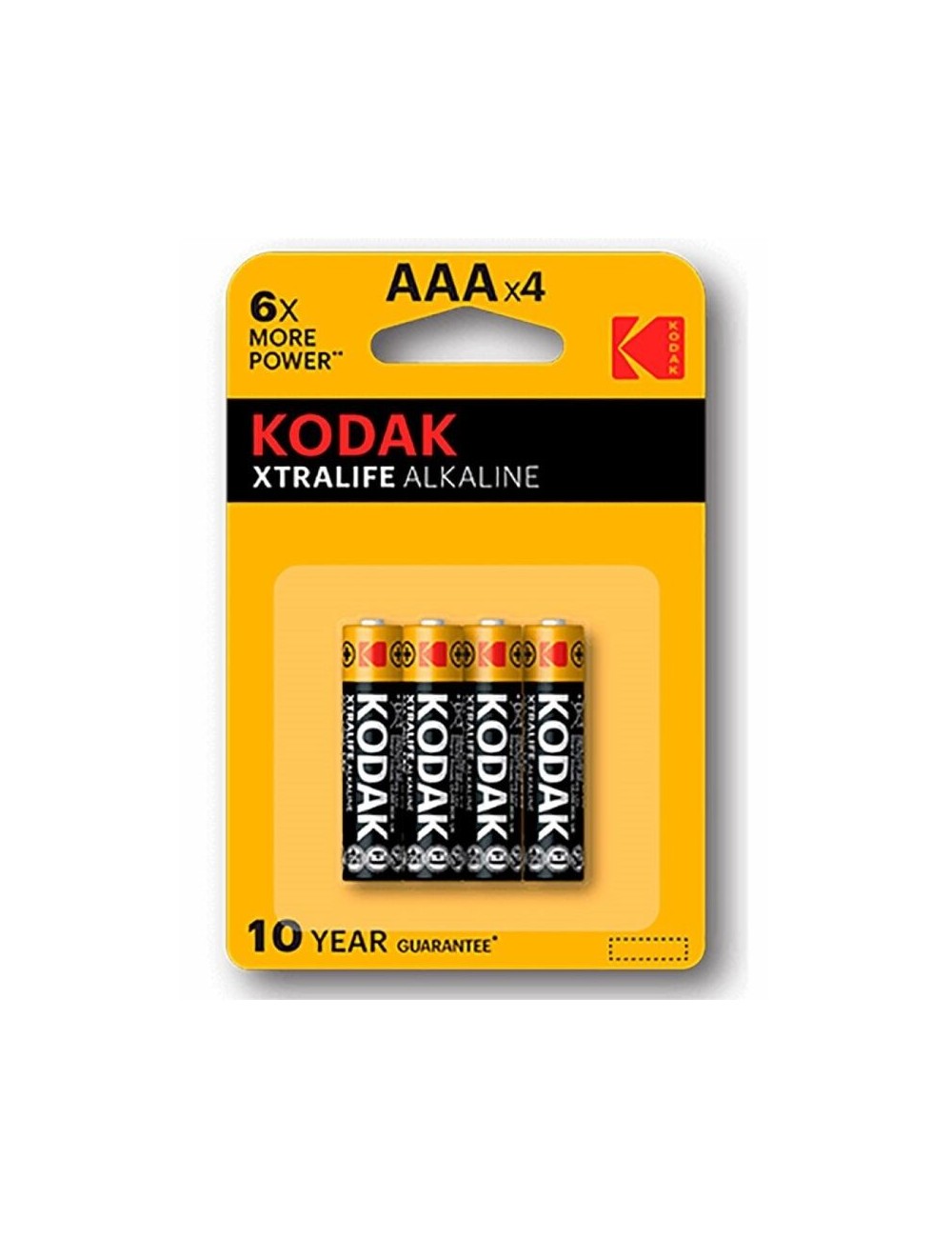 Sextoys - Accessoires - PILE ALCALINE KODAK XTRALIFE AAA LR03 * 4 - Kodak