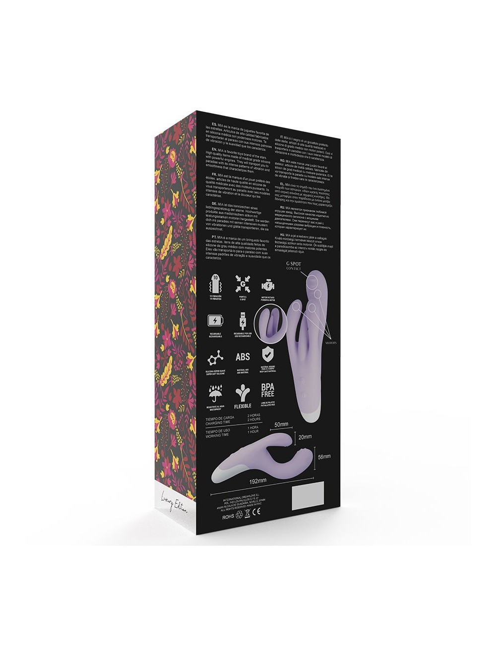 Sextoys - Masturbateurs & Stimulateurs - MIA GUELL VIBRATEUR ORGASMIQUE 3 MOTEURS - Mia