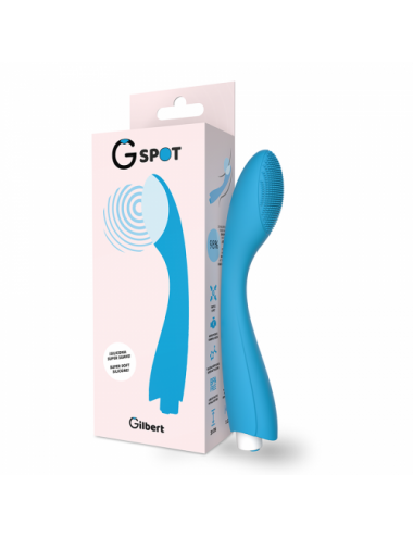 Sextoys - Masturbateurs & Stimulateurs - VIBRATEUR G-SPOT GYLBERT TURQUOISE BLEU G-SPOT - G-SPOT