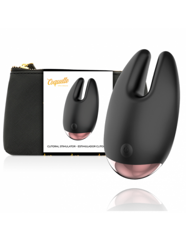 Sextoys - Masturbateurs & Stimulateurs - COQUETTE CHIC DESIRE STIMULATEUR CL TORIS NOIR / OR - Coquette Toys