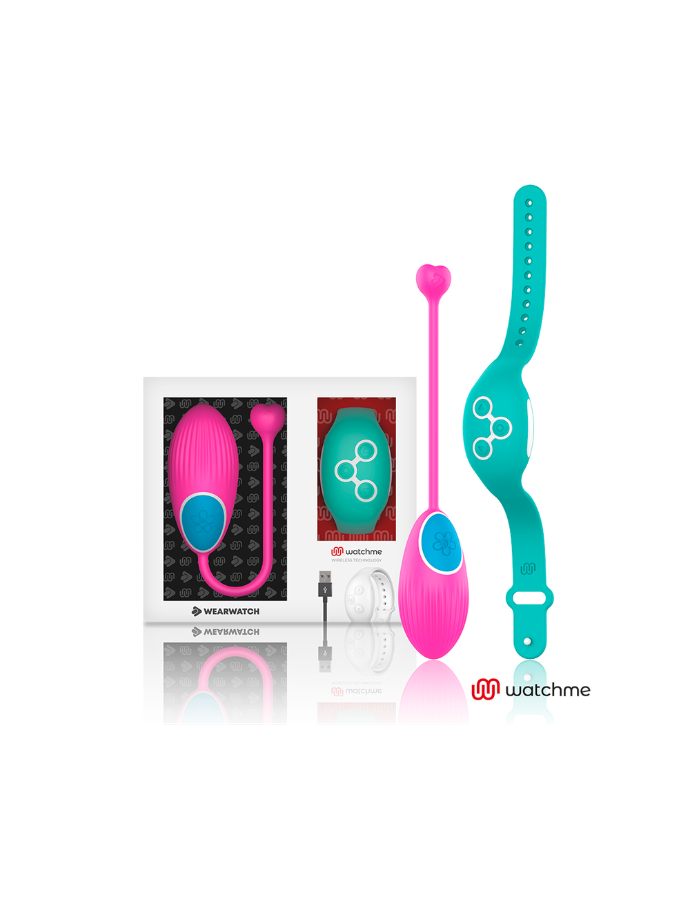 Lingerie - Maillots de bain et tenues de plage - WEARWATCH EGG TECHNOLOGIE SANS FIL WATCHME FUCHSIA / AQUAMARINE - Wearwatch