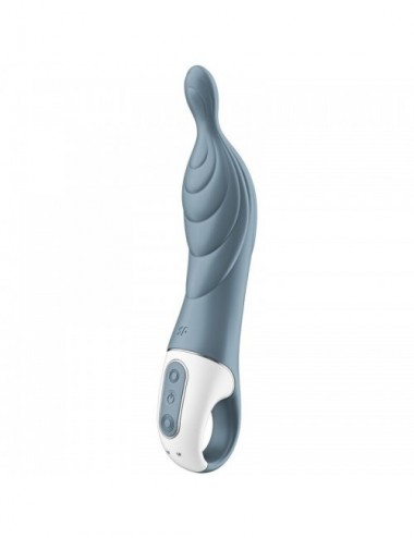 Sextoys - Vibromasseurs - VIBRATEUR SATISFYER A-MAZING 2 A-SPOT - GRIS - SATISFYER VIBRATOR