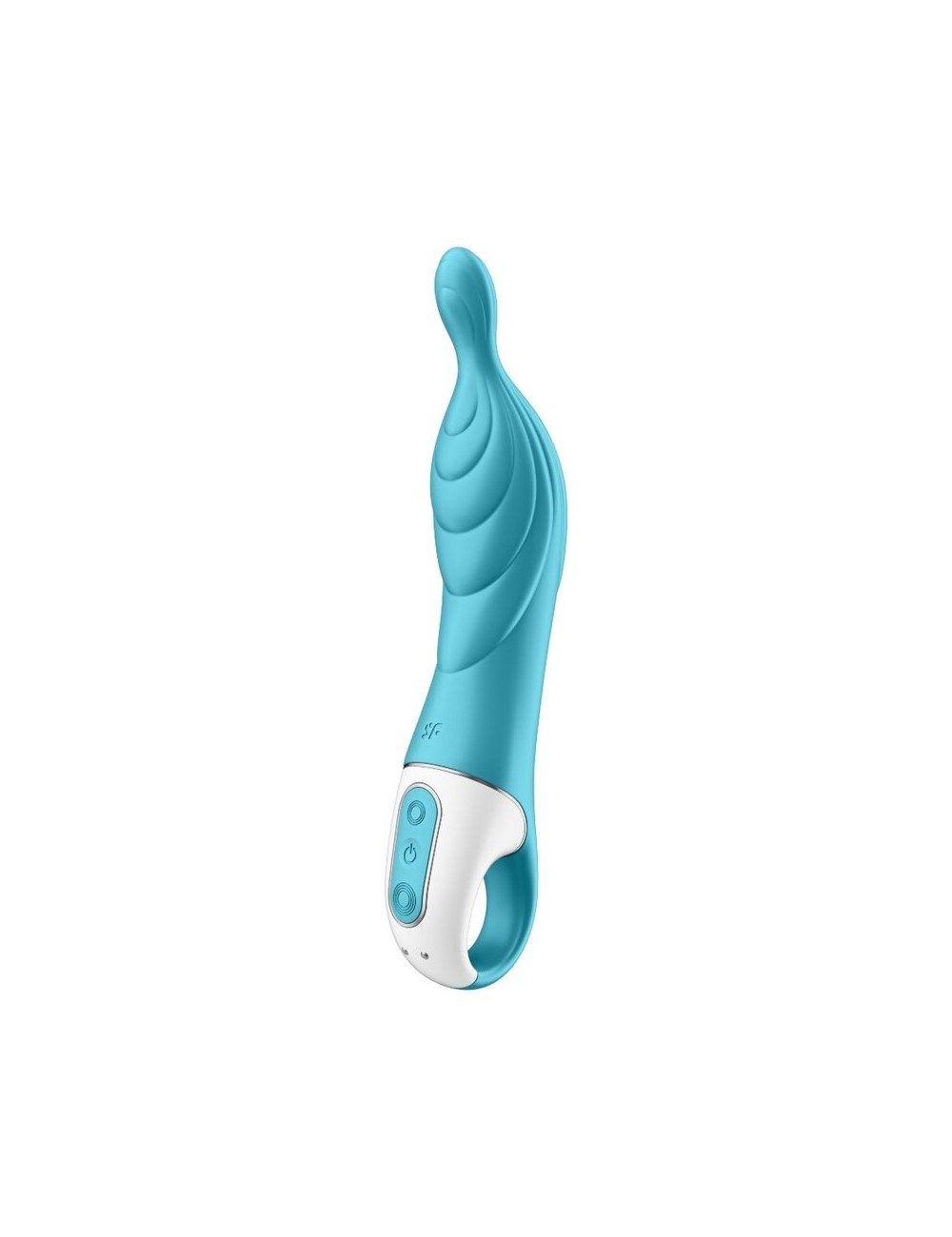 Sextoys - Vibromasseurs - VIBRATEUR SATISFYER A-MAZING 2 A-SPOT - TURQUOISE - SATISFYER VIBRATOR