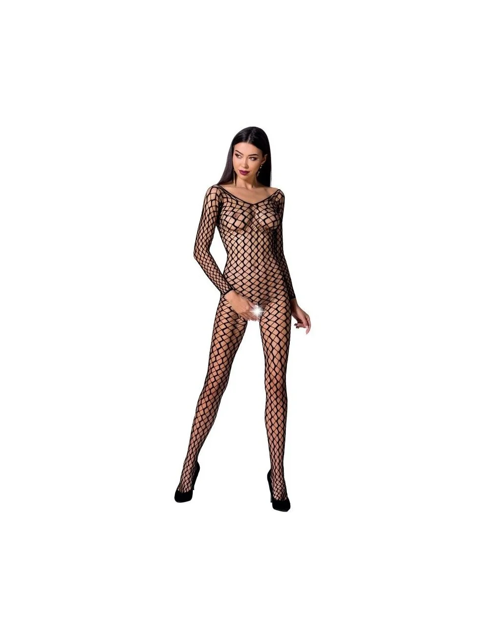 Lingerie - Combinaisons - PASSION WOMAN BS068 BODYSTOCKING - NOIR TAILLE UNIQUE - Passion Woman Bodystockings Lingerie - Combinaisons - PASSION WOMAN BS068 BODYSTOCKING - NOIR TAILLE UNIQUE - Passion Woman Bodystockings