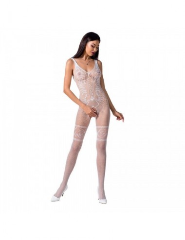 Lingerie - Combinaisons - PASSION WOMAN BS069 BODYSTOCKING - BLANC TAILLE UNIQUE - Passion Woman Bodystockings