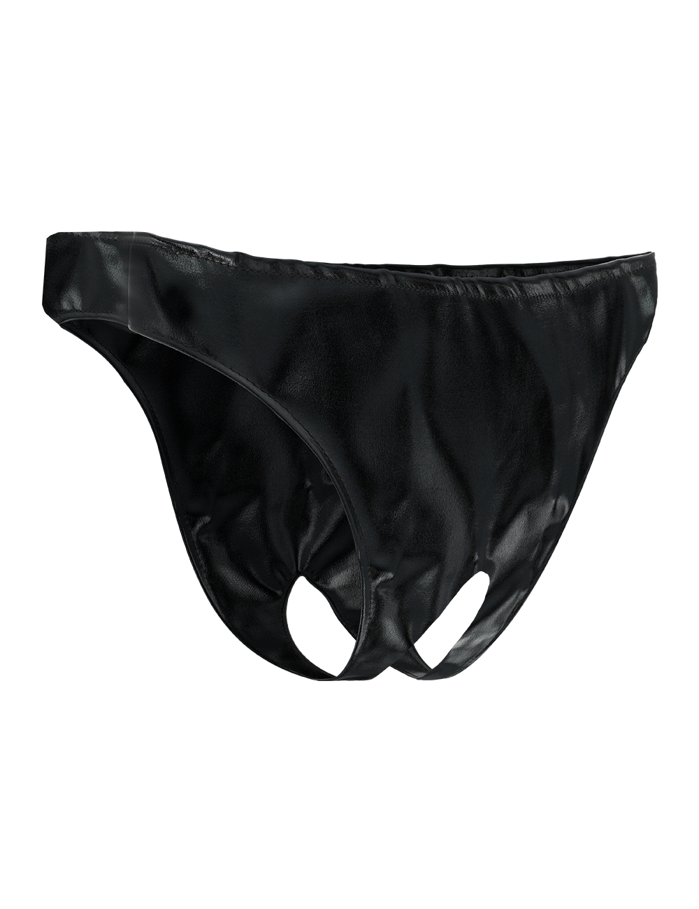 Lingerie - Boxers, strings, culottes - CULOTTE DARKNESS OPEN CROTHLESS UNE TAILLE - Darkness Sensations