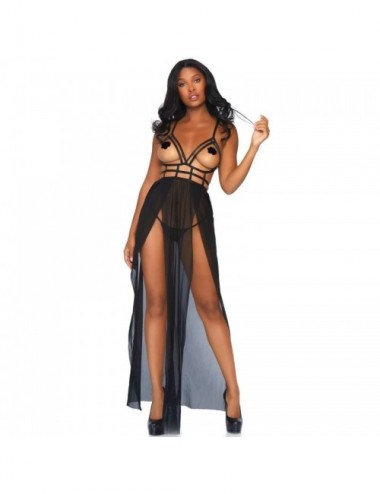 Lingerie - Robes et jupes sexy - ROBE Ã BRETELLES LEG AVENUE S / M - LEG AVENUE DRESSES