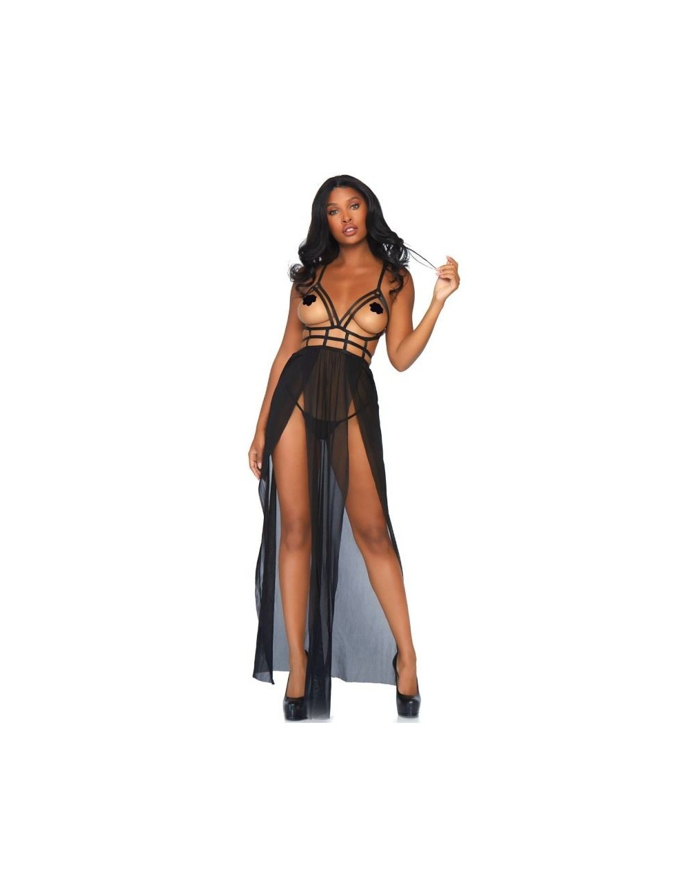 Lingerie - Robes et jupes sexy - ROBE Ã BRETELLES LEG AVENUE S / M - LEG AVENUE DRESSES Lingerie - Robes et jupes sexy - ROBE Ã BRETELLES LEG AVENUE S / M - LEG AVENUE DRESSES
