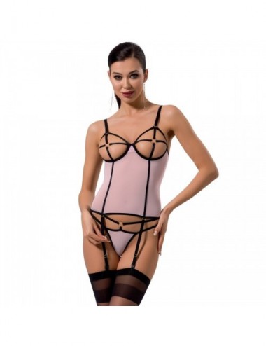 Lingerie - Bustiers et Corsets - CORSET ROSE PASSION WOMAN HERA L / XL - Passion Woman Corsets