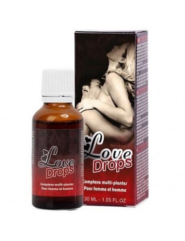 LOVE DROPS GOUTTES D'AMOUR STIMULANTES 30ML - Aphrodisiaques - Ruf