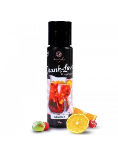 SECRET PLAY LUBRIFIANT DRUNK IN LOVE SANGRIA 60 ML - Huiles de massage - Secretplay Cosmetic