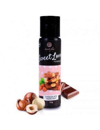 SECRETPLAY GEL SWEET LOVE CHOCOLAT Ã LA NOISETTE 60 ML - Huiles de massage - Secretplay Cosmetic