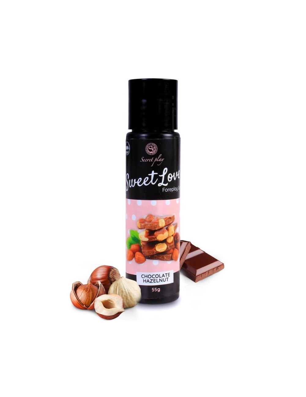 SECRETPLAY GEL SWEET LOVE CHOCOLAT Ã LA NOISETTE 60 ML - Huiles de massage - Secretplay Cosmetic