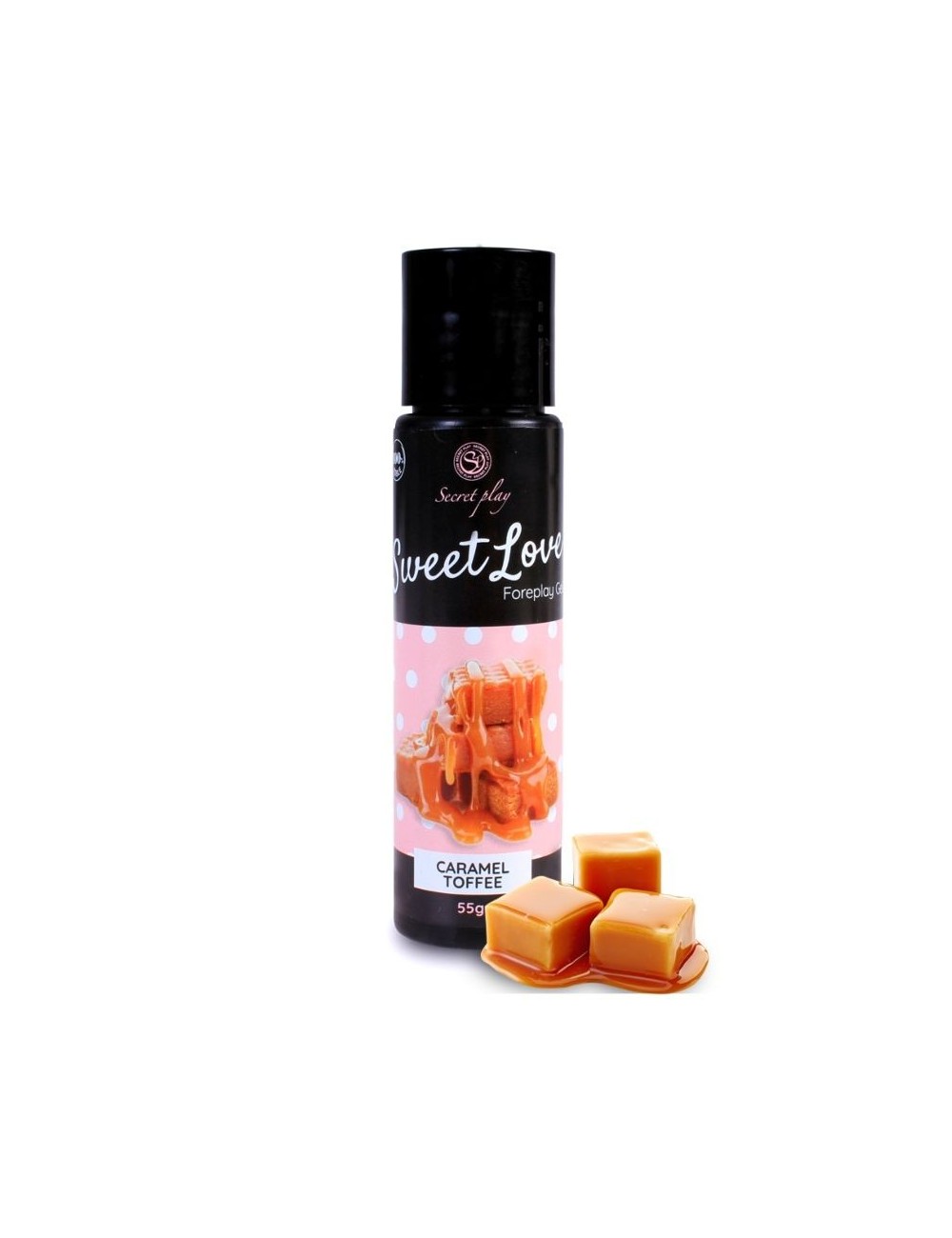 Sextoys - Lubrifiants - SECRETPLAY GEL SWEET LOVE CARAMEL 60 ML - Secretplay Cosmetic