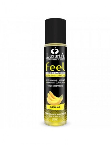 LUXURIA FEEL BANANA LUBRIFIANT Ã BASE D'EAU 60 ML - Huiles de massage - Luxuria