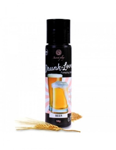 Sextoys - Lubrifiants - SECRET PLAY LUBRIFIANT DRUN IN LOVE BEER 60 ML - Secretplay Cosmetic