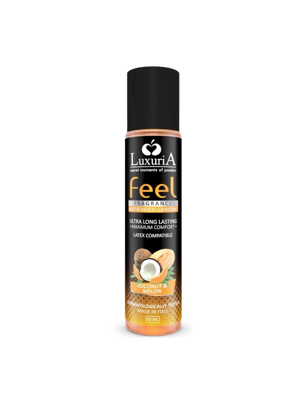 Sextoys - Lubrifiants - LUXURIA FEEL LUBRIFIANT Ã BASE D'EAU DE COCO ET MELON 60 ML - Luxuria Sextoys - Lubrifiants - LUXURIA FEEL LUBRIFIANT Ã BASE D'EAU DE COCO ET MELON 60 ML - Luxuria