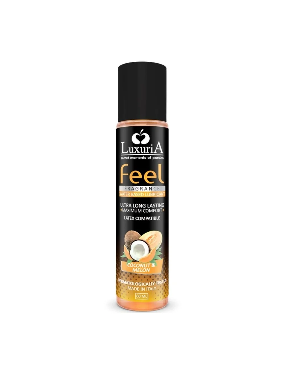 Sextoys - Lubrifiants - LUXURIA FEEL LUBRIFIANT Ã BASE D'EAU DE COCO ET MELON 60 ML - Luxuria Sextoys - Lubrifiants - LUXURIA FEEL LUBRIFIANT Ã BASE D'EAU DE COCO ET MELON 60 ML - Luxuria