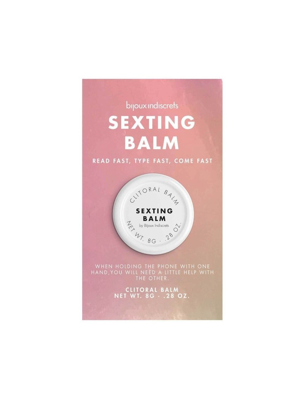 BAUME SEXTING CLITERAPHY CLIT BALSAM - Aphrodisiaques - BIJOUX CLITHERAPY