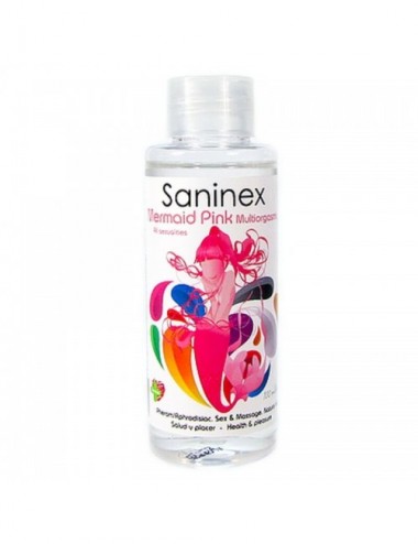 HUILE DE MASSAGE SANINEX SIRÃNE ROSE 100 ML - Huiles de massage - Saninex Oils/lubes