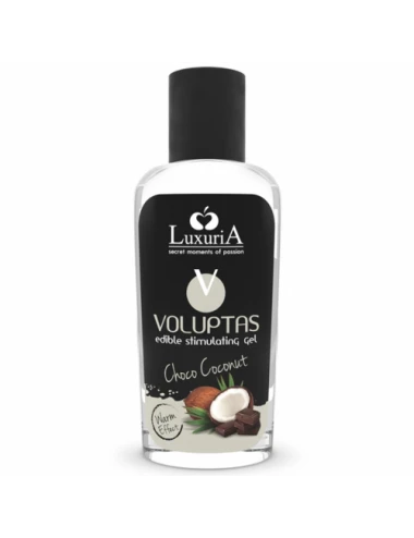 LUXURIA VOLUPTAS EDIBLE GEL STIMULANT EFFET RÃCHAUFFANT - NOIX DE COCO ET CRÃME 100 ML - Lubrifiants - Luxuria