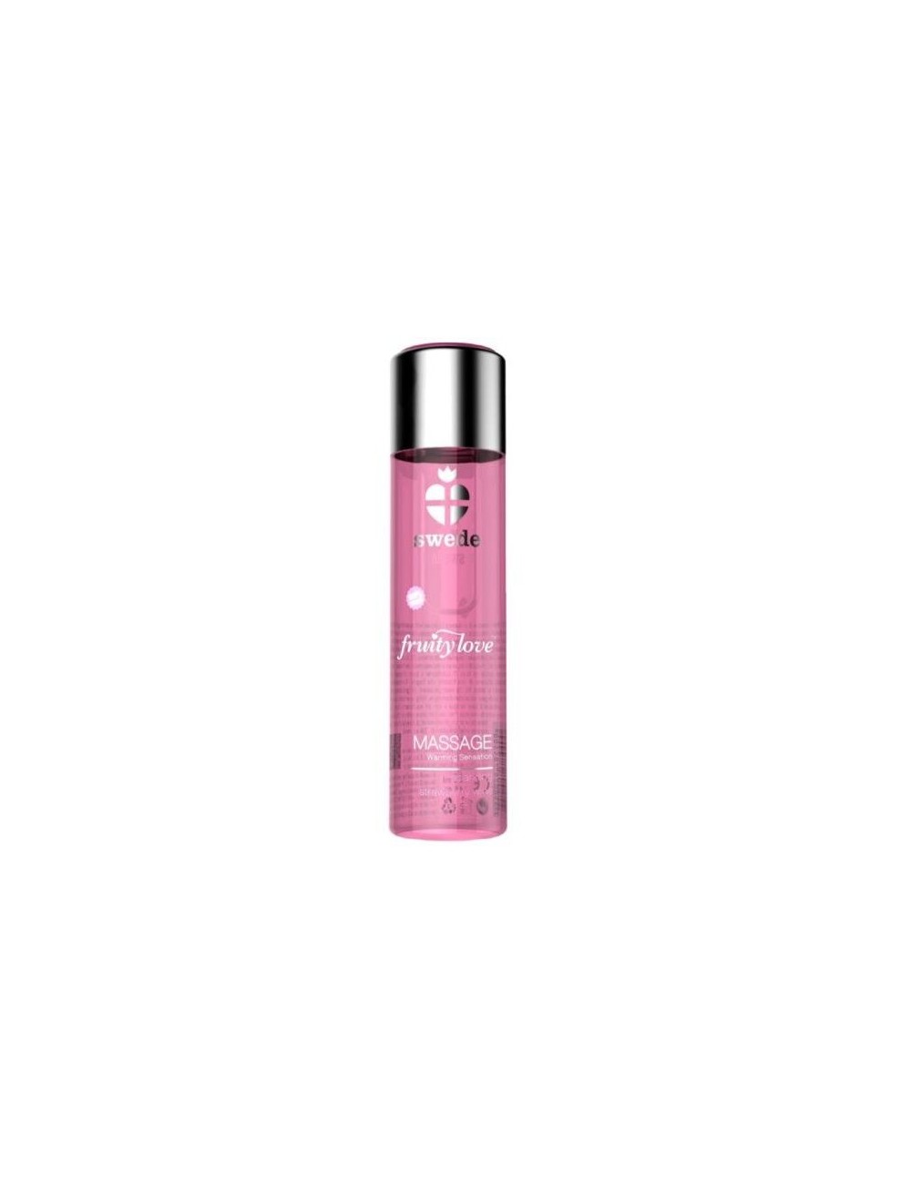 SUEDED FRUITY LOVE HUILE EFFET CHALEUR FRAISES AU CHAMPAGNE 60 ML - Huiles de massage - Swede