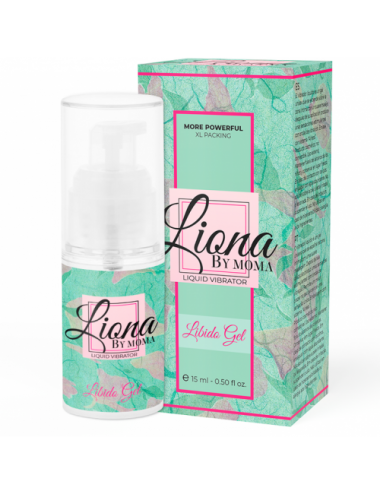 LIONA BY MOMA LIQUID VIBRATOR LIBIDO GEL 15 ML - Lubrifiants - Liona By Moma