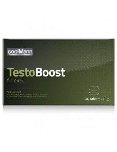 COOLMANN TESTOBOOST 40 ONGLETS - Aphrodisiaques - Cobeco Pharma