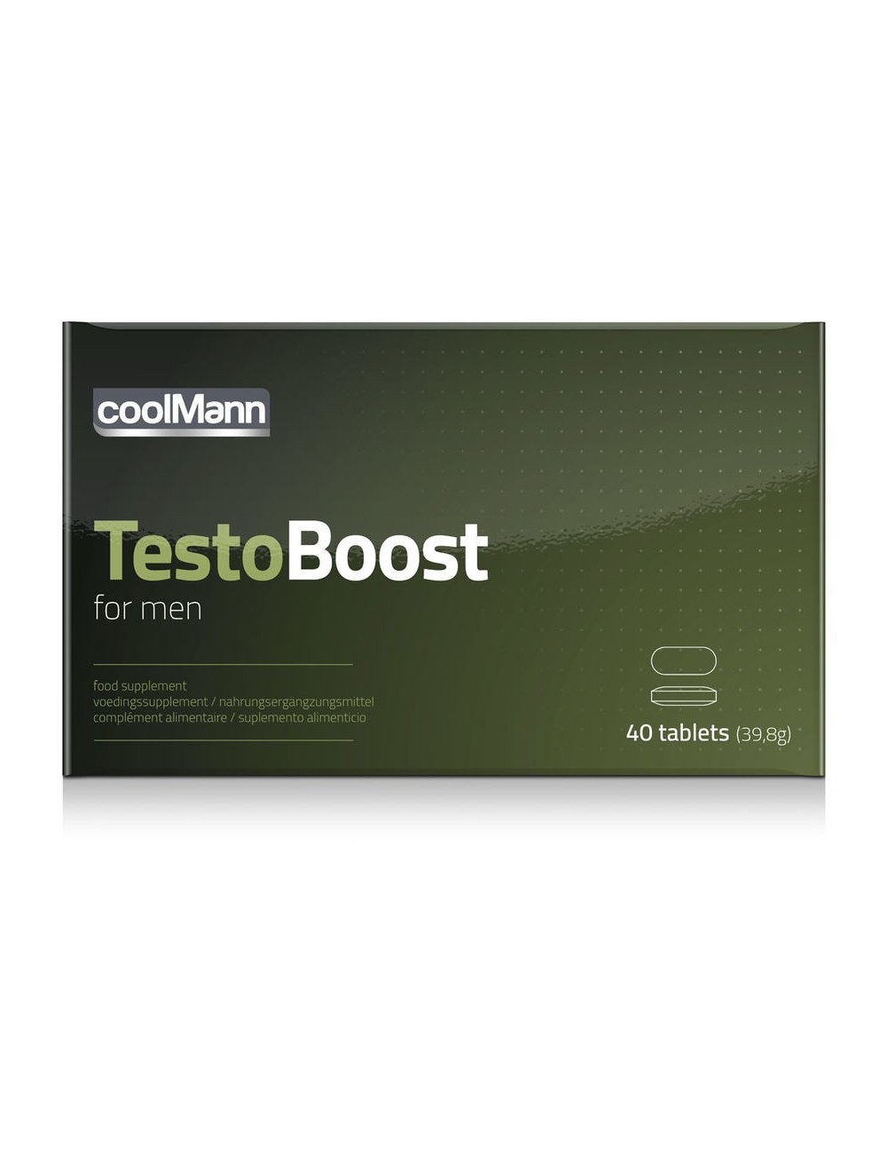 COOLMANN TESTOBOOST 40 ONGLETS - Aphrodisiaques - Cobeco Pharma