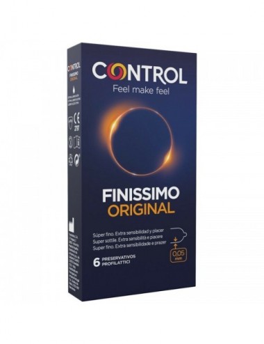COMMANDE FINISSIMO ORIGINAL 6 UNITES - Aphrodisiaques - CONTROL CONDOMS