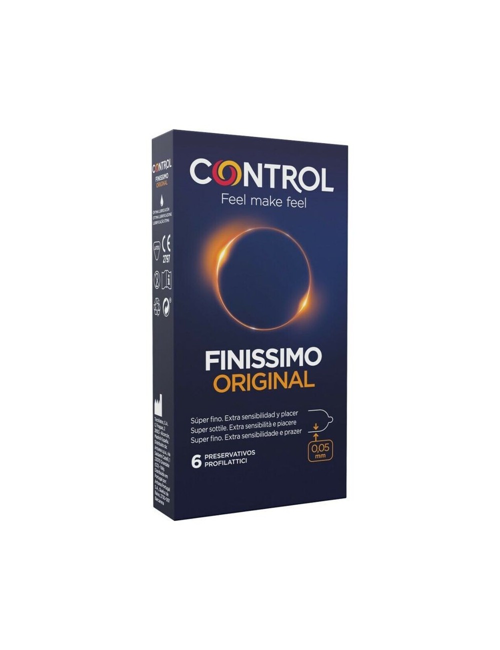 COMMANDE FINISSIMO ORIGINAL 6 UNITES - Aphrodisiaques - CONTROL CONDOMS