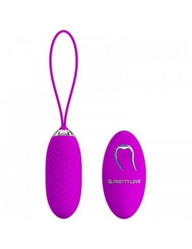 Sextoys - Vibromasseurs - PRETTY LOVE JOANNA TELECOMMANDE VIBRATING EGG 12 FONCTIONS - PRETTY LOVE SMART