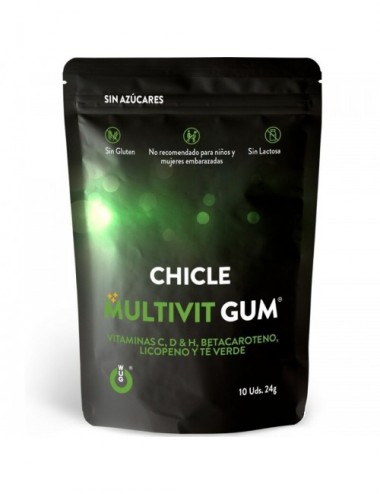 WUG GUM MULTIVIT GUM 10 UNITES - Aphrodisiaques - Wug