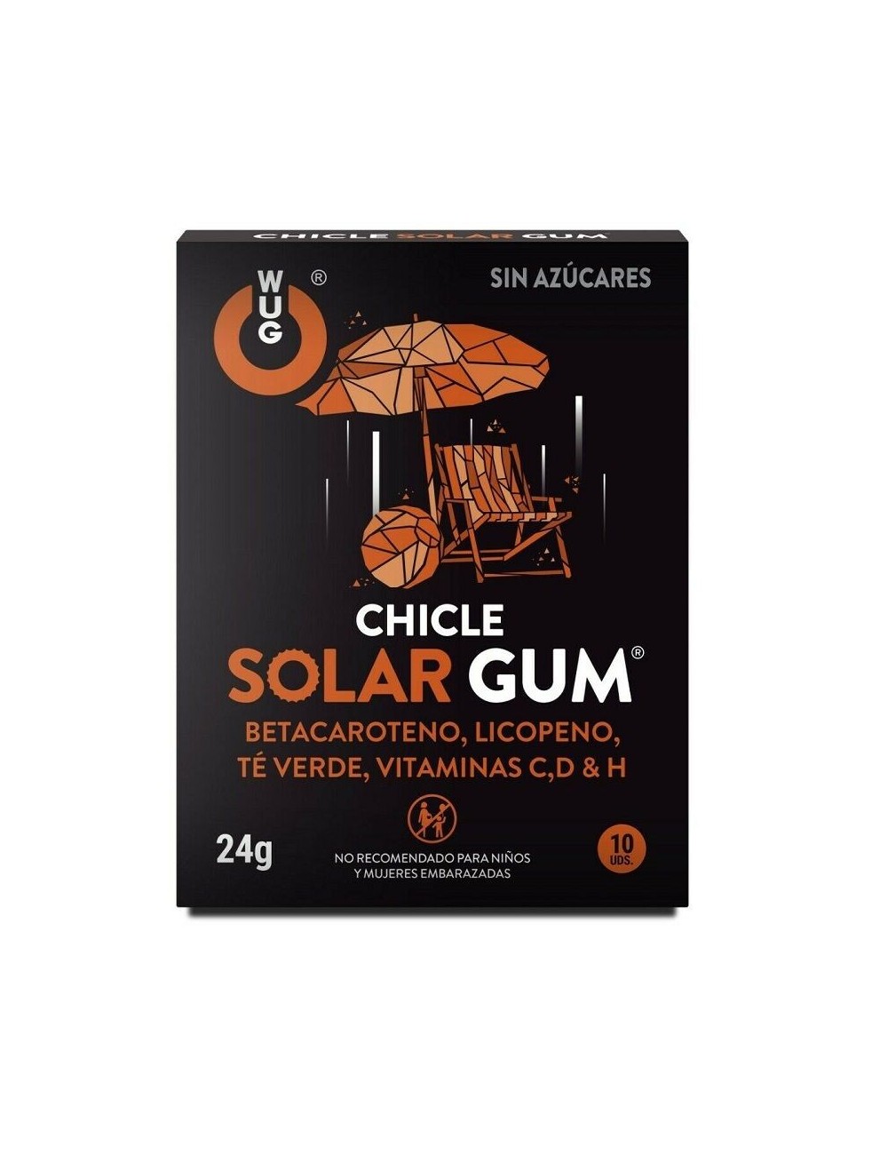 WUG GUM SOLAR GUM 10 UNITES - Aphrodisiaques - Wug