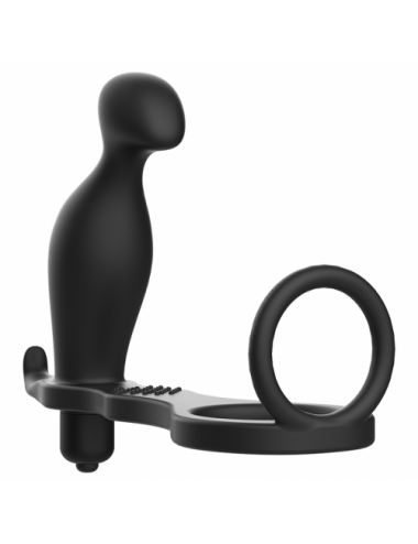 Sextoys - Godes & Plugs - PLUG ANAL ADDICTED TOYS AVEC ANNEAU EN SILICONE NOIR - Addicted Toys