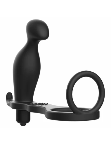 Sextoys - Godes & Plugs - PLUG ANAL ADDICTED TOYS AVEC ANNEAU EN SILICONE NOIR - Addicted Toys