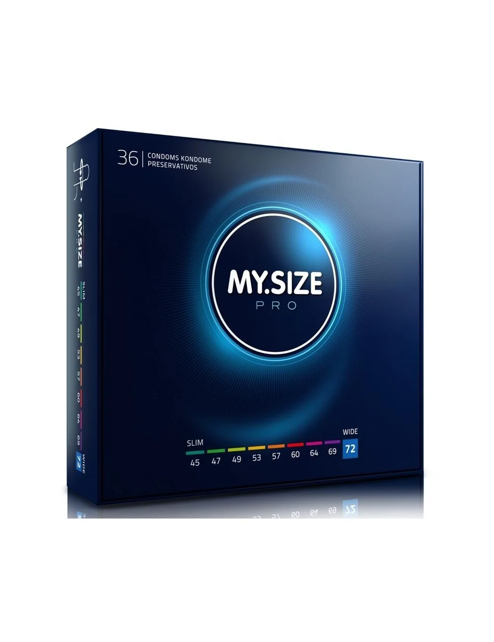 PRÃSERVATIFS MY SIZE PRO 72 MM 36 UNITES - Plaisirs Intimes - My Size Pro PRÃSERVATIFS MY SIZE PRO 72 MM 36 UNITES - Plaisirs Intimes - My Size Pro