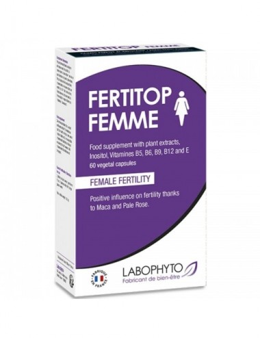 FERTITOP FEMME FERTILITÃ COMPLÃMENT ALIMENTAIRE FERTILITÃ FÃMININE 60 PILULES - Aphrodisiaques - Labophyto