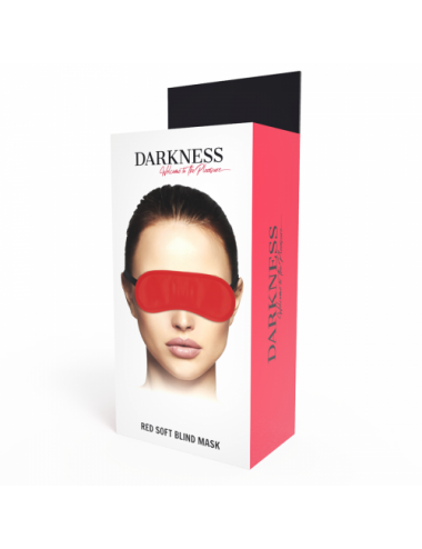 Sextoys - Bondage - SM - DARKNESS EYEMASK RED D-221140 - Darkness Bondage