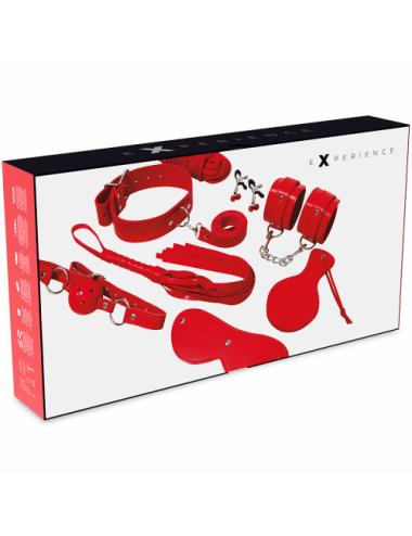 Lingerie - Fetish et cuir - EXPERIENCE BDSM FETISH KIT RED SERIES - Experience