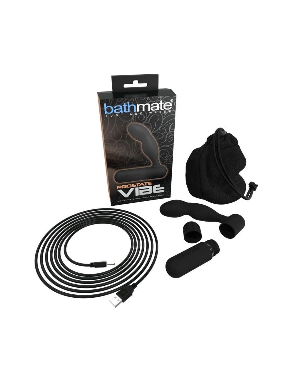 Sextoys - Vibromasseurs - MASSAGER VIBRANT POUR LA PROSTATE ET LE PÃRINÃE DE BATHMATE - Bathmate