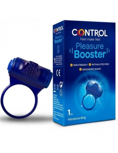 Sextoys - Anneaux, Cockring & Gaines - ANNEAU VIBRANT CONTROL PLEASURE BOOSTER - Control