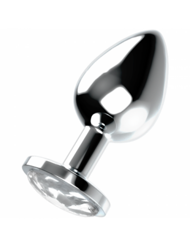 Sextoys - Jeux coquins - OHMAMA ANAL PLUG METAL - BLANC L - OHMAMA ANAL