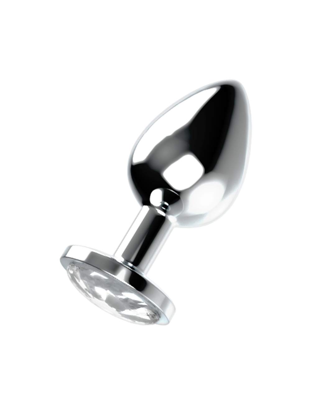 Sextoys - Jeux coquins - OHMAMA ANAL PLUG METAL - BLANC L - OHMAMA ANAL