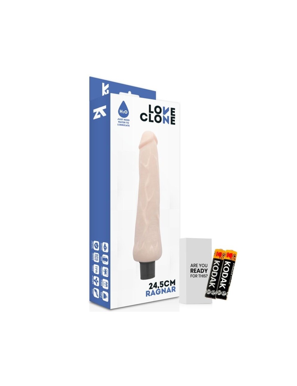 Sextoys - Masturbateurs & Stimulateurs - VIBRATEUR AUTOLUBRIFIANT LOVECLONE RAGNAR 24.5CM - Loveclone Sextoys - Masturbateurs & Stimulateurs - VIBRATEUR AUTOLUBRIFIANT LOVECLONE RAGNAR 24.5CM - Loveclone