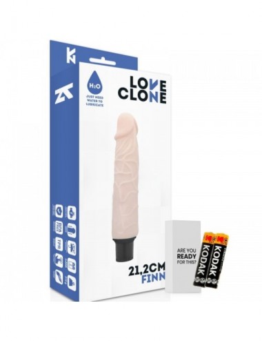 Sextoys - Masturbateurs & Stimulateurs - VIBRATEUR AUTOLUBRIFIANT LOVECLONE FINN 21.2CM - Loveclone