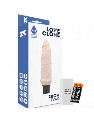 Sextoys - Masturbateurs & Stimulateurs - VIBRATEUR AUTOLUBRIFIANT LOVECLONE IVAR 20CM - Loveclone