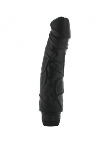 Sextoys - Vibromasseurs - SEVENCREATIONS PERFECT PLEASURES VIBRATOR NOIR 22CM - Seven Creations