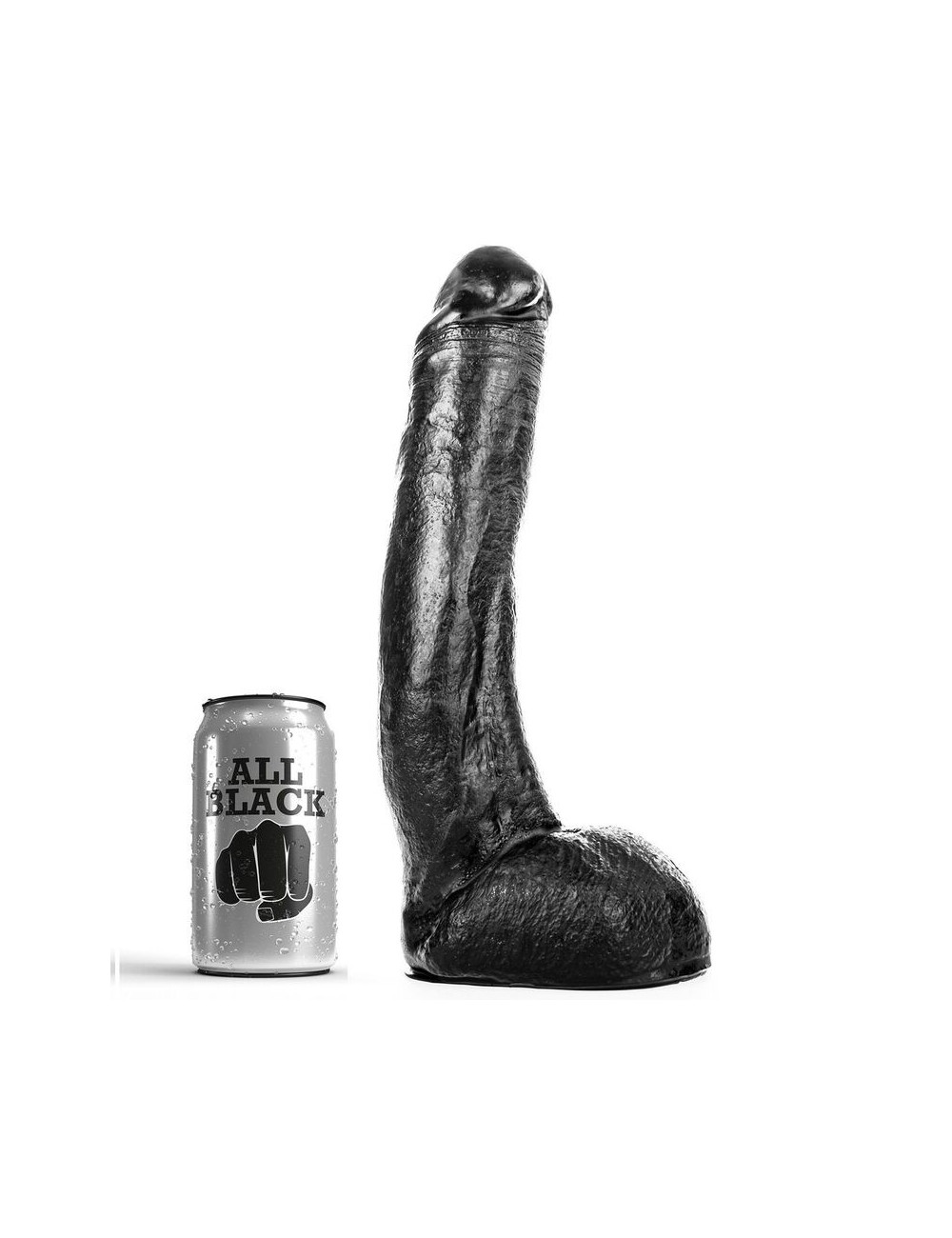 Sextoys - Godes & Plugs - DONG TOUT NOIR 29CM - All Black