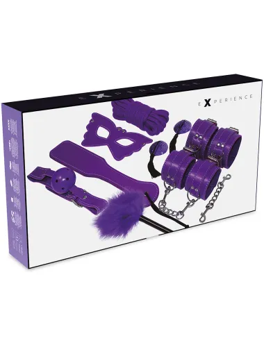 Lingerie - Fetish et cuir - EXPERIENCE BDSM FETISH KIT PURPLE SERIES - Experience